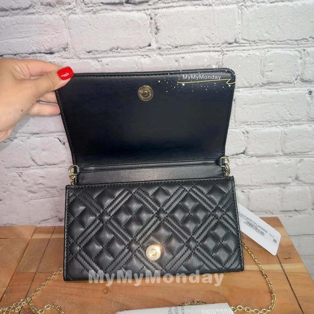 Love Moschino Crossbody Bag Wallet On Chain
